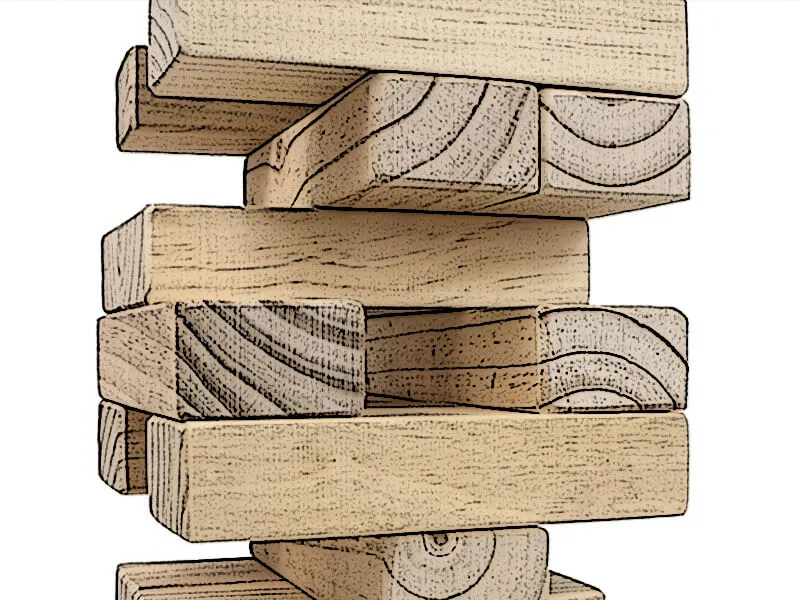 Giant Jenga