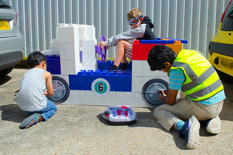 Building a Megabricks car