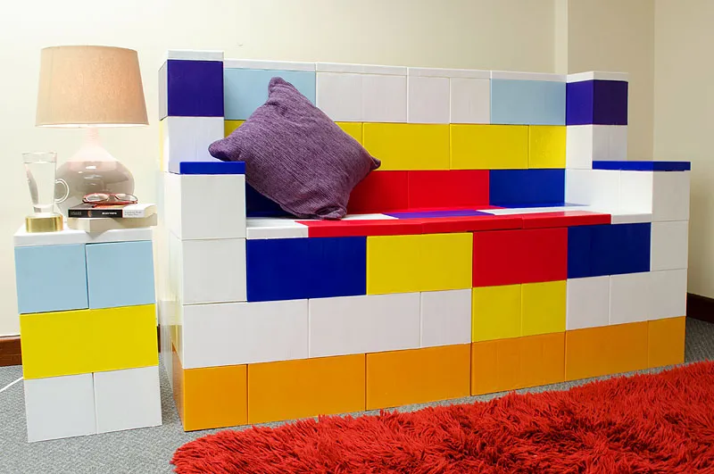 Megabricks sofa