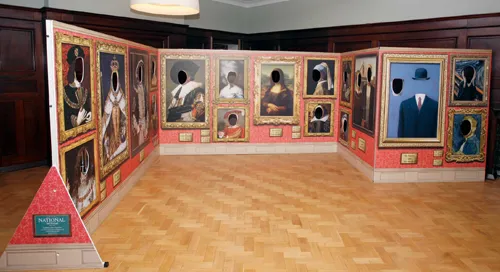 National Self Portrait Gallery boards